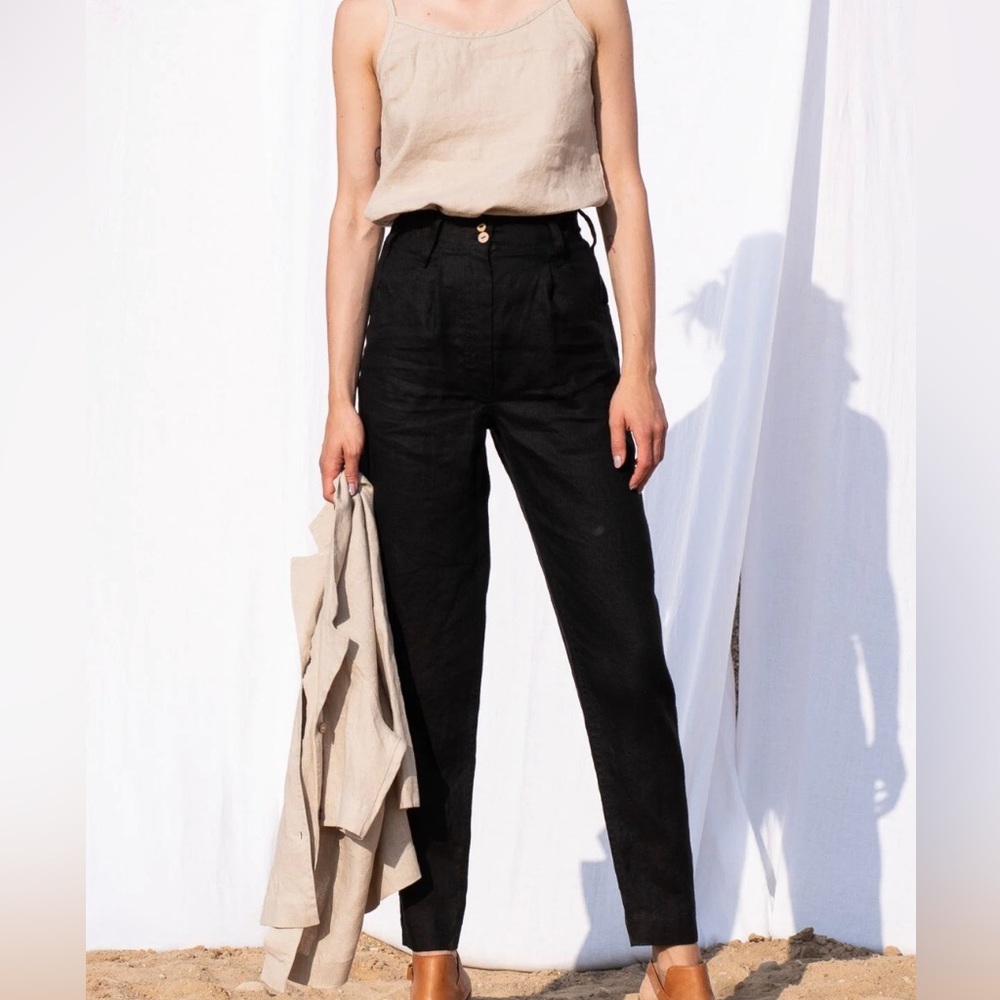 notPERFECTLINEN Damme Pants